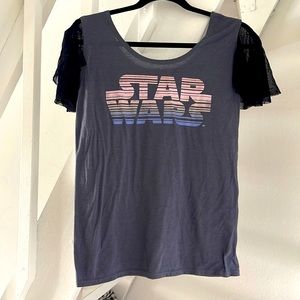 Star Wars Tulle Cap Sleeve Shirt